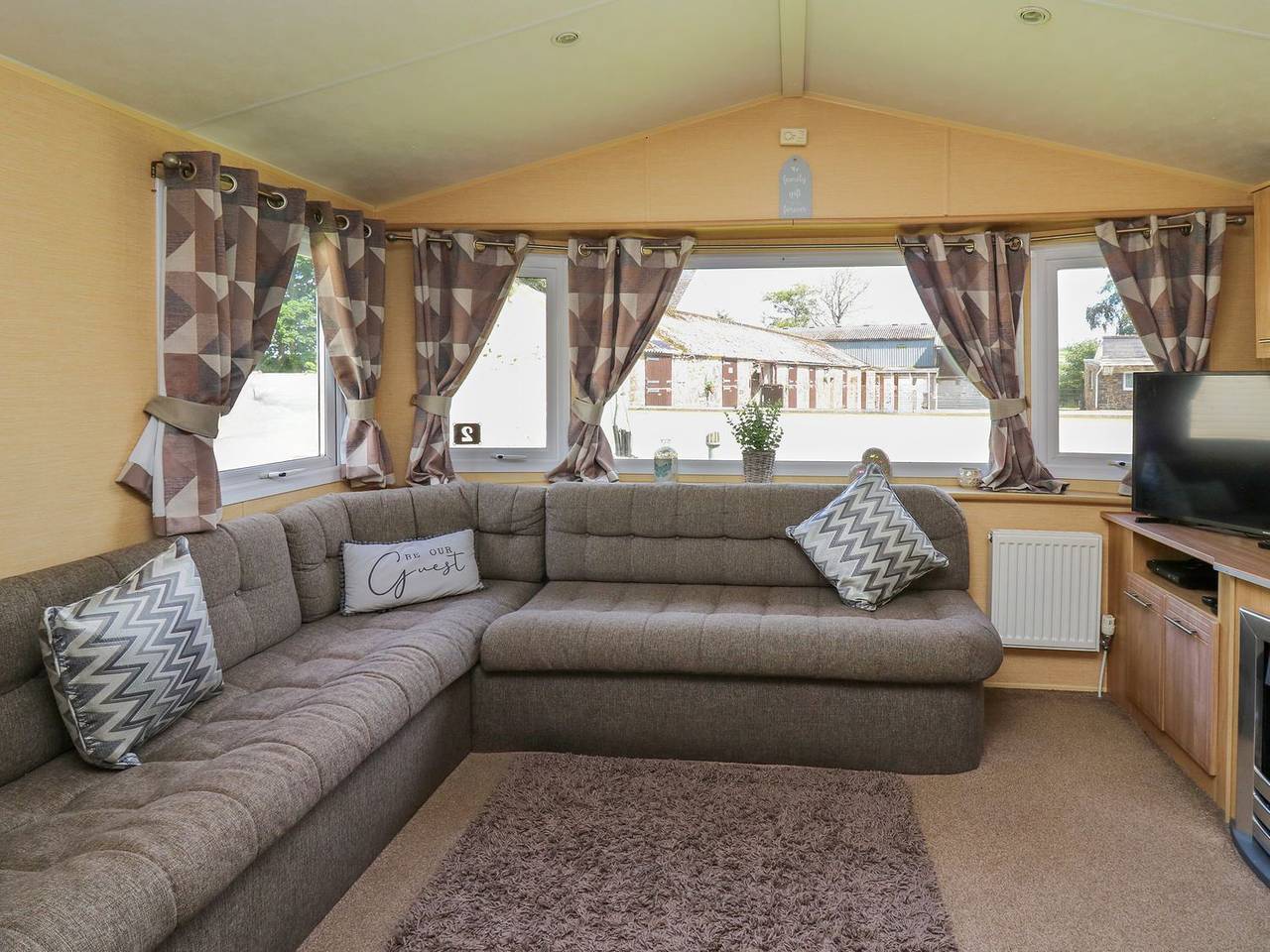 Caravan 2 at Blackmoor Farm near Tenby in Pembrokeshire