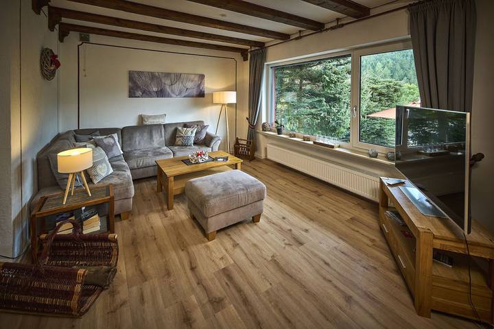 Ferienhaus für 7 Personen, mit Balkon/Terrasse und Balkon sowie Terrasse und Sauna in Willingen - 2