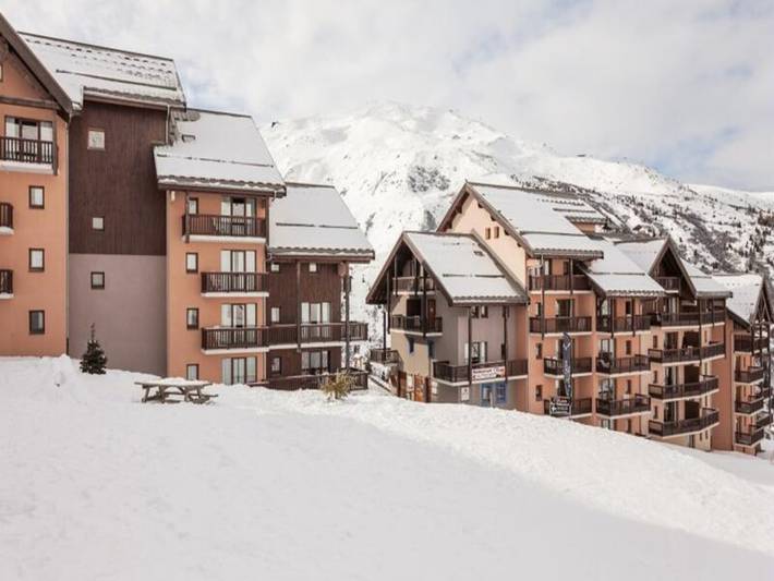 Gîte pour 6 personnes, avec sauna et balcon, adapté aux familles dans Station De Valmeinier