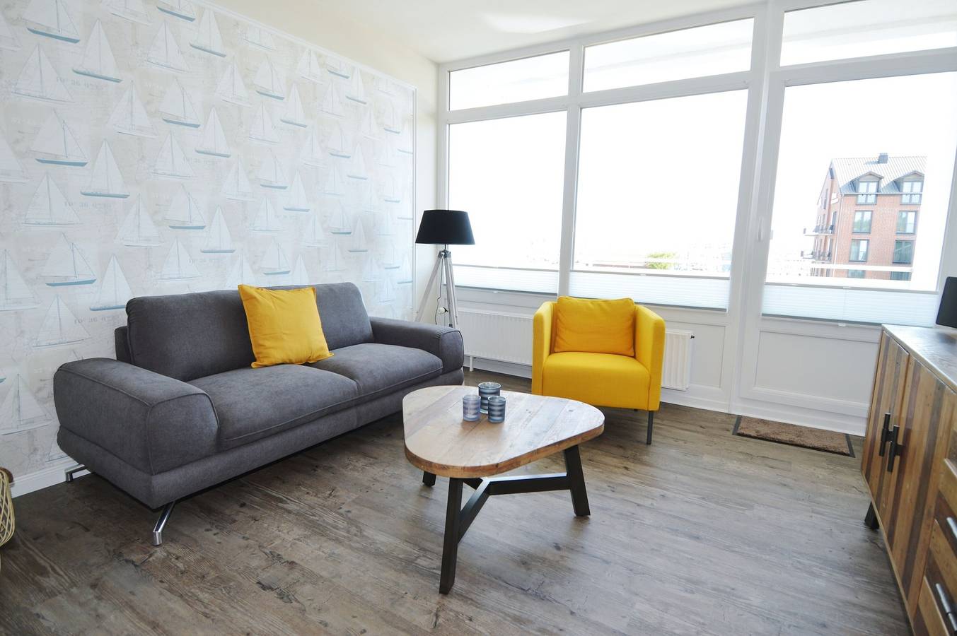 Ganze Ferienwohnung, Käppen Plambeck - Hafenkante in Heiligenhafen, Ostholstein