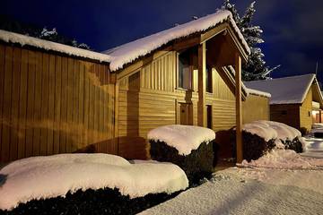Chalet für 4 Personen, mit Terrasse und Pool in Gérardmer