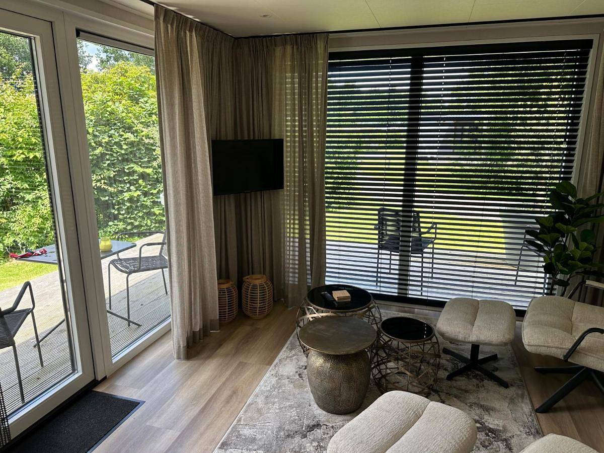 Chalet de Blauwe regen in Hardenberg, Regio Zwolle