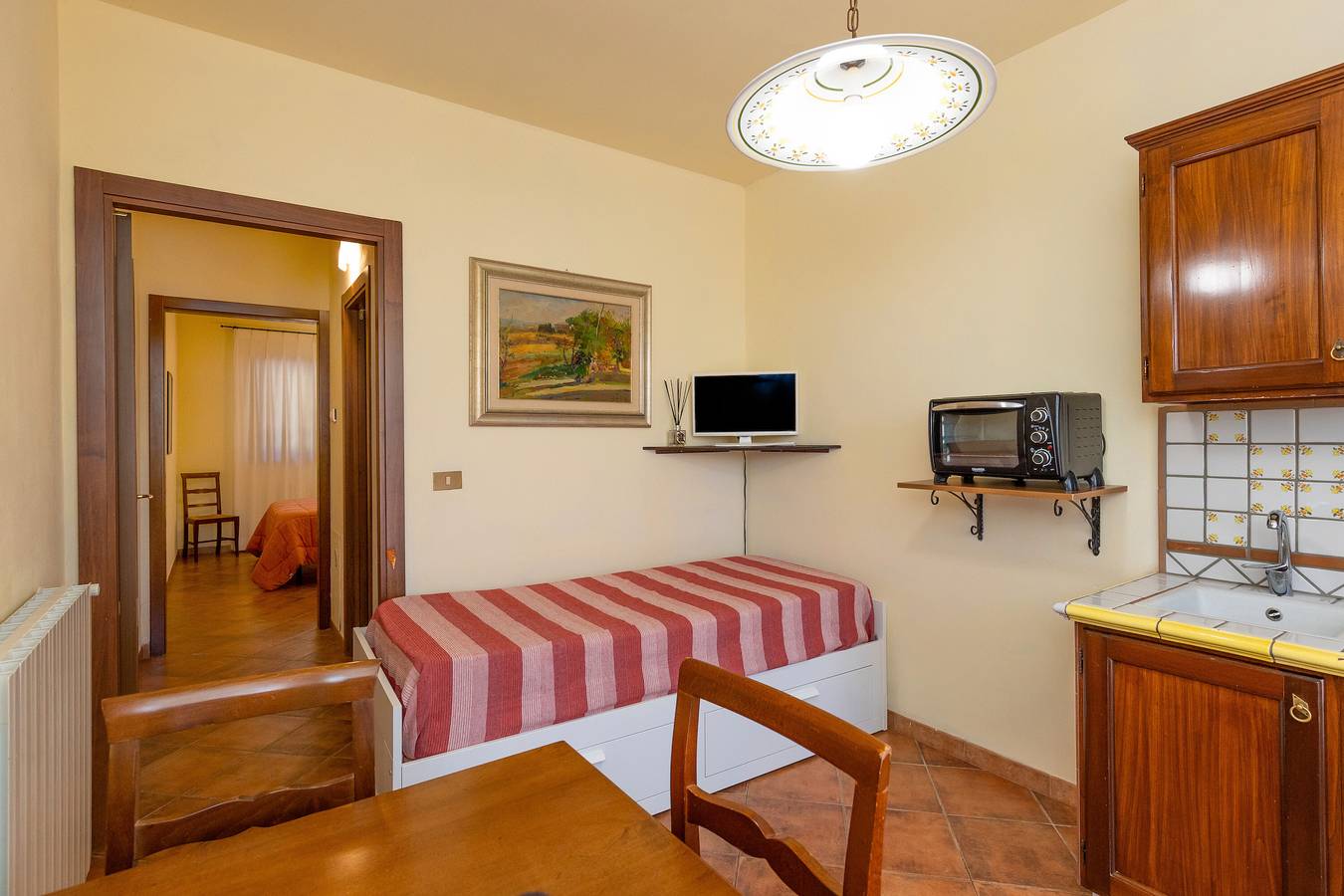 Ganze Wohnung, Ferienwohnung 'Erba Di Campo - Dragoncello' mit Gemeinschaftspool, Privatterrasse und Wi-Fi in Livorno, Etruskische Küste