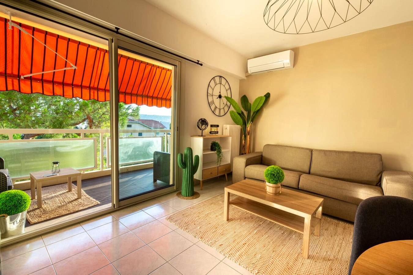Gehele studio, Studio voor 2 personen met balkon in Antibes, Middellandse Zeekust (Frankrijk)