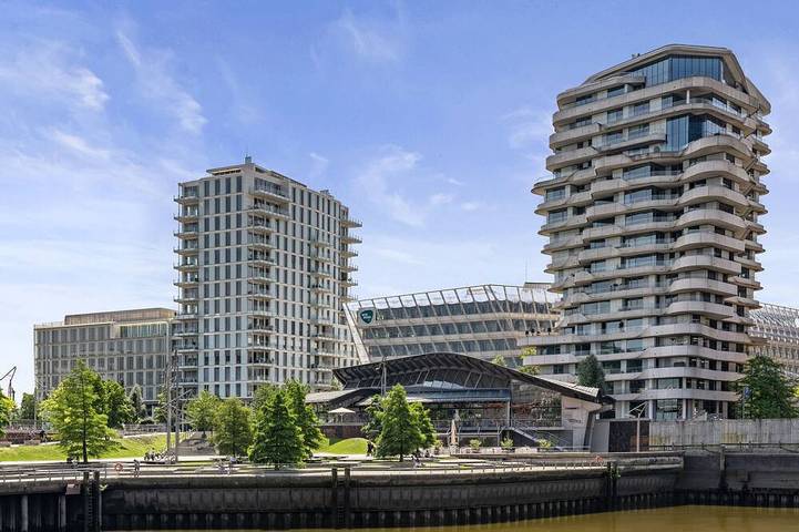 Ferienwohnung für 4 Personen, mit Balkon und Terrasse in HafenCity Hamburg