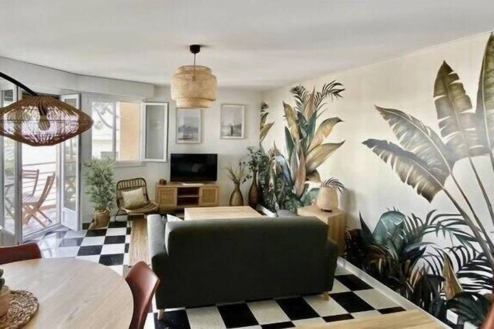 Appartement de vacances pour 4 personnes, avec balcon