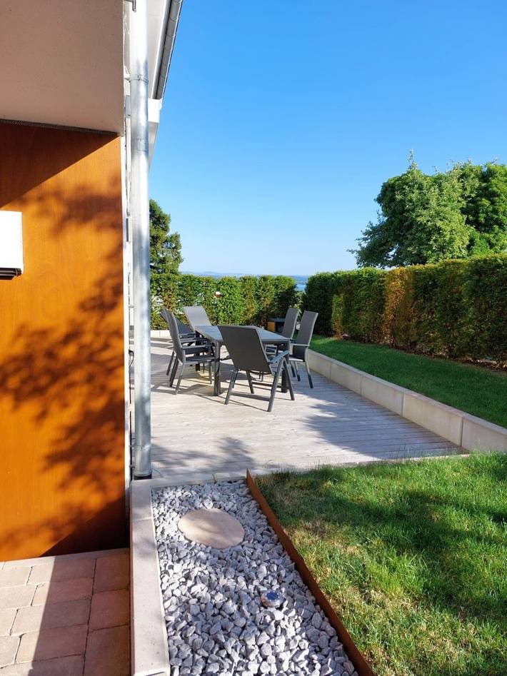 Ferienwohnung für 5 Personen, mit Balkon/Terrasse und Terrasse sowie Garten in Untersee - 2