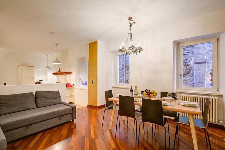 Ferienwohnung für 5 Personen, mit Garten