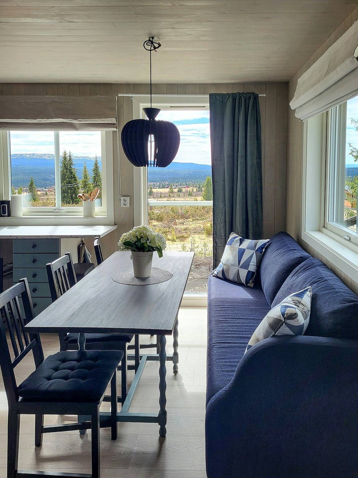 Koselig hytte ved Gribbe med alpint i nærheten in Nord-Aurdal 