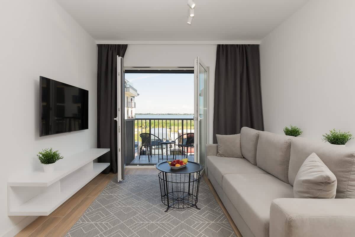 Cały apartament, Apartament wakacyjny dla 4 osób z balkon/ taras in Dziwnów, Wyspa Wolin