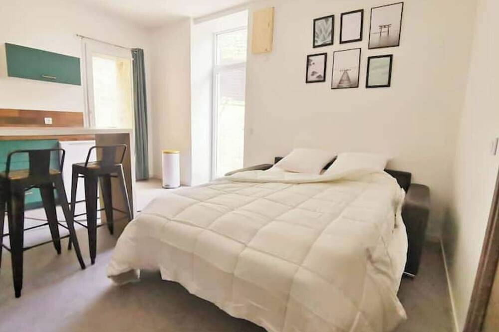 Appartement entier, Rare T2 avec terrasse et spa au pied du château in Montignac, Périgord Noir