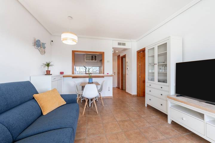 Appartement entier, Appartement 'Lomas De Mar 3' avec vue sur les montagnes, Wi-Fi et climatisation in Playas de Vera, Vera