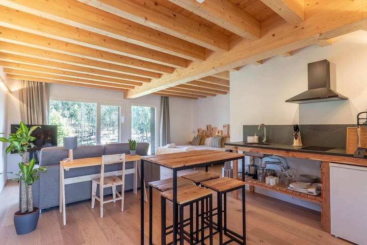 Casa rural con piscina para 2 personas, con Terraza y Jardín además de Piscina y Vistas en Vizcaya - 3