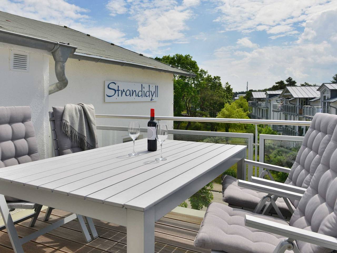 Ganze Ferienwohnung, Ferienwohnung Strandperle mit Meerblick - Strandperle in Breege, Rügen