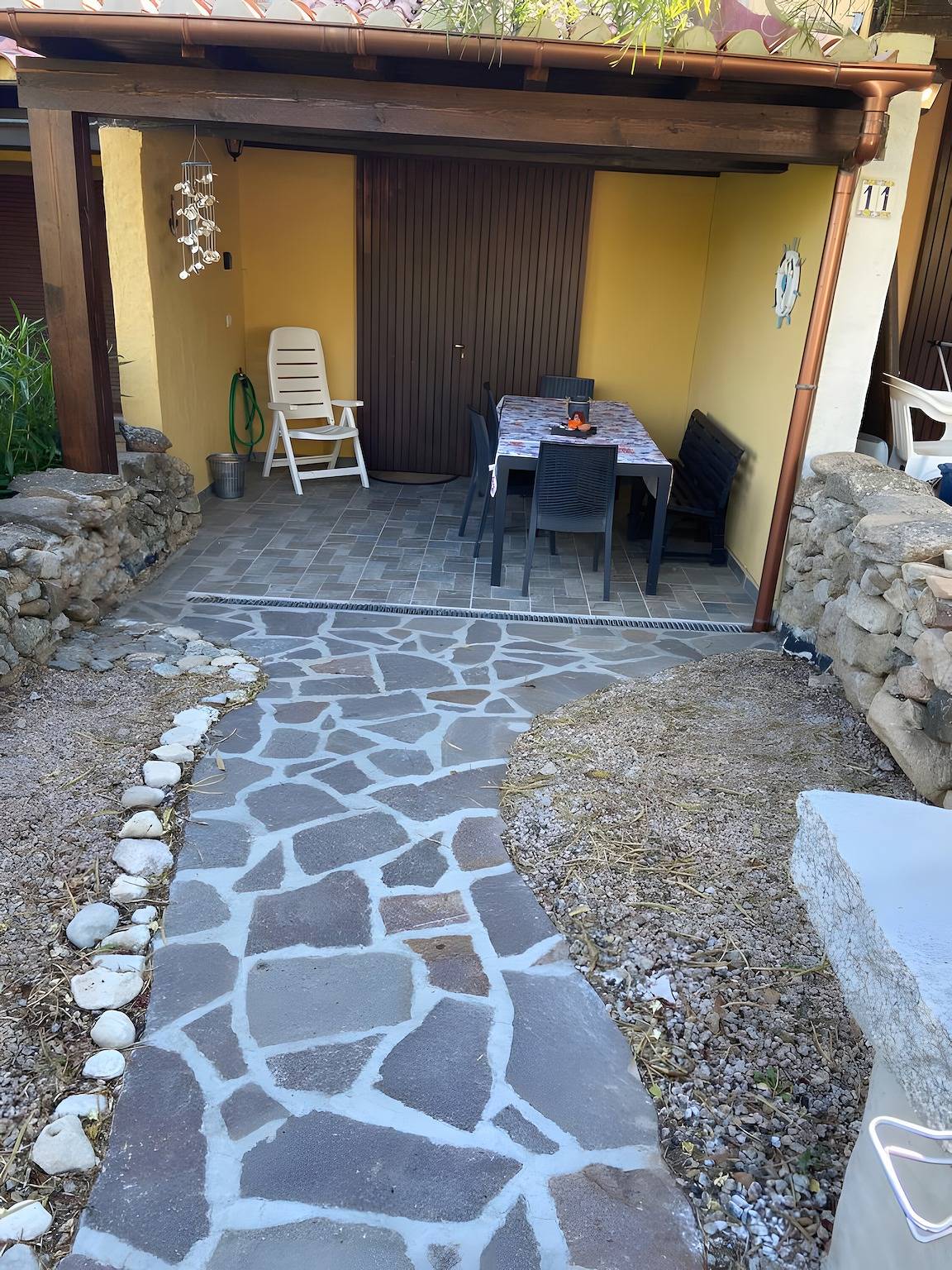Villa Kima Cristallo Località Sole Ruiu: Vista Montagna, Wi-Fi e Aria Condizionata,Piscina condivisa in Sole Ruiu, Gallura