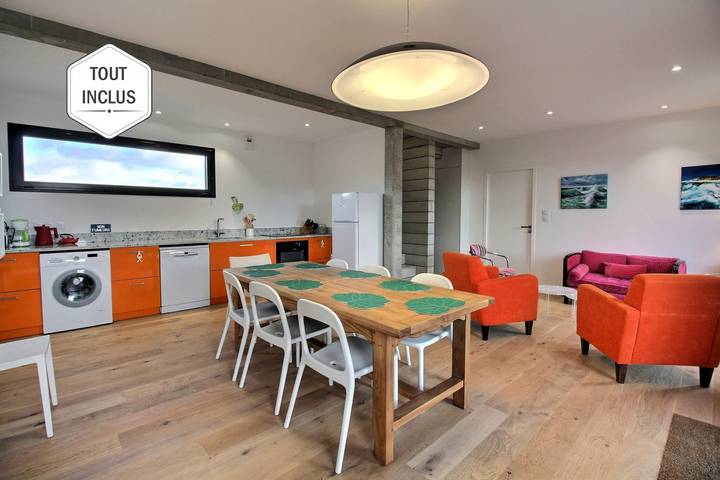 Gîte für 7 Personen, mit Terrasse und Whirlpool sowie Sauna und Garten - 1