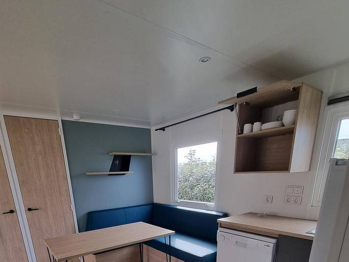 Camping Vieux Moulin - Mobilheim 8 personen - Mobil Home Xxl 4 Zimmer in Vensac, Lesparre-Médoc und Umgebung