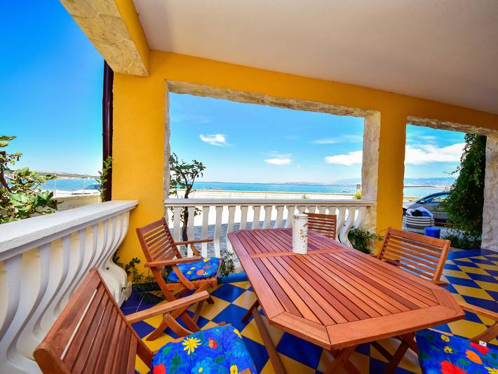 Ferienwohnung für 5 Personen, mit Terrasse auf Vir