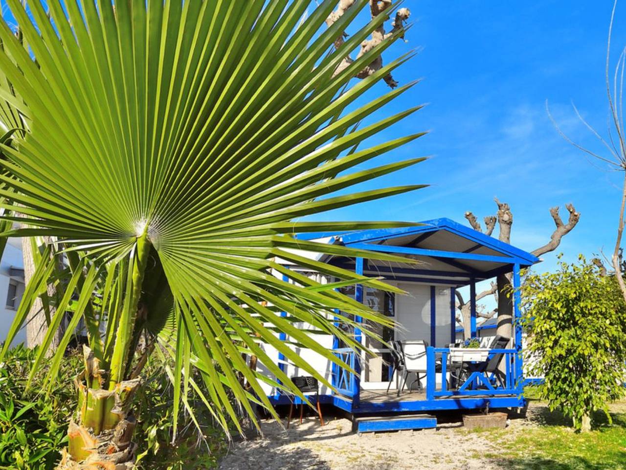 Bungalow con aire, mascotas Ok - 2 pers. in Alcanar, Costa Dorada