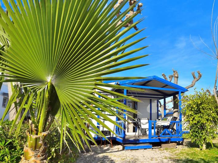 Bungalow con aire, mascotas Ok - 2 pers. in Platja del Marjal (Terres de l'Ebre), Alcanar