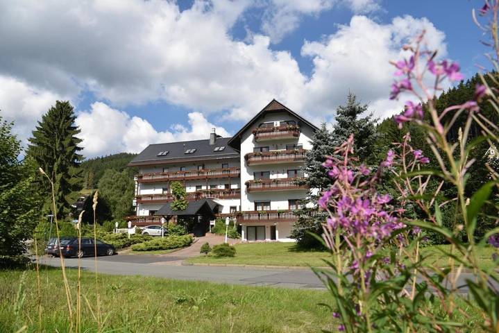 Hotel für 3 Personen, mit Sauna und Terrasse sowie Ausblick, mit Haustier - 1