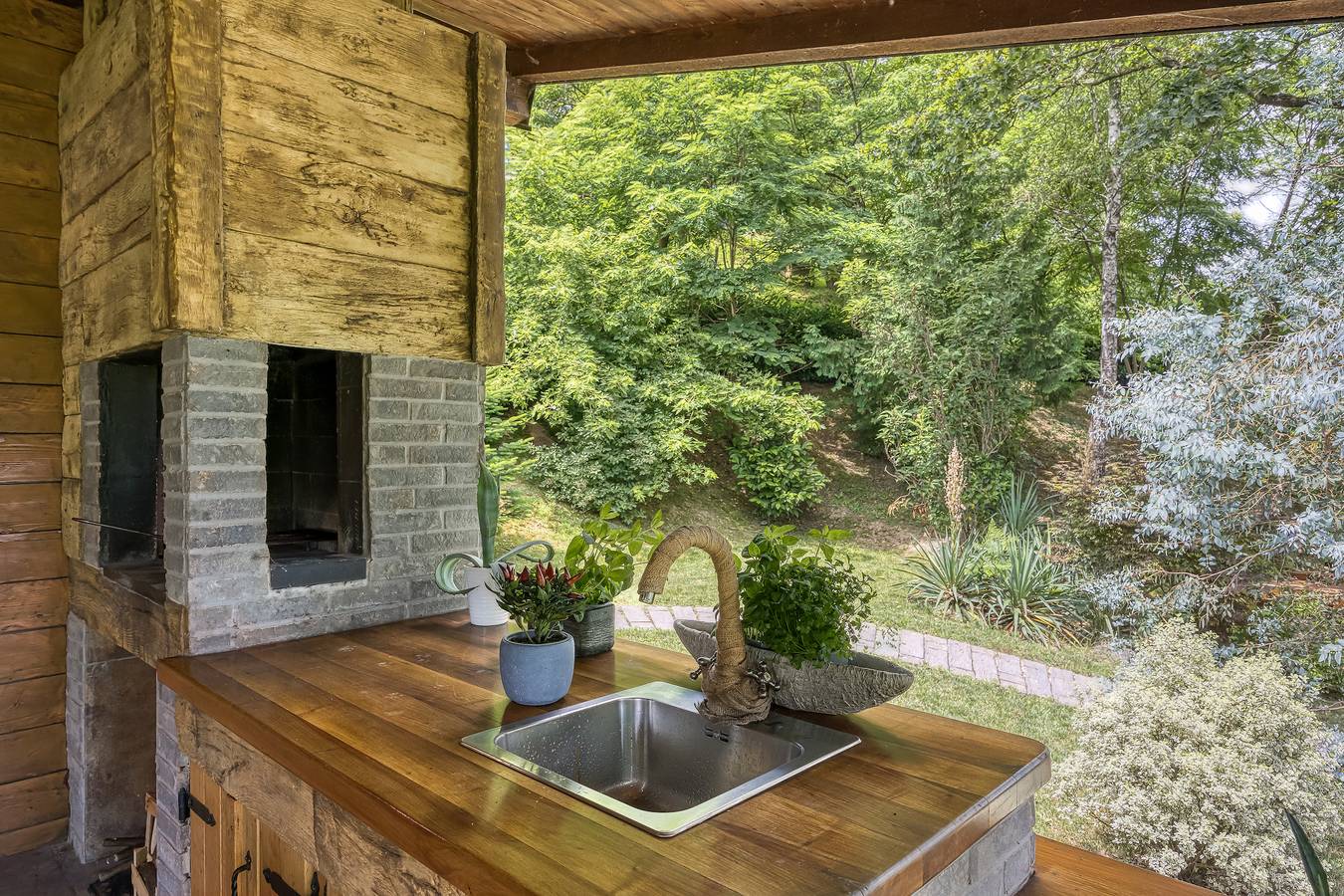 Dom dla 6 osób z taras in Region karlovacki