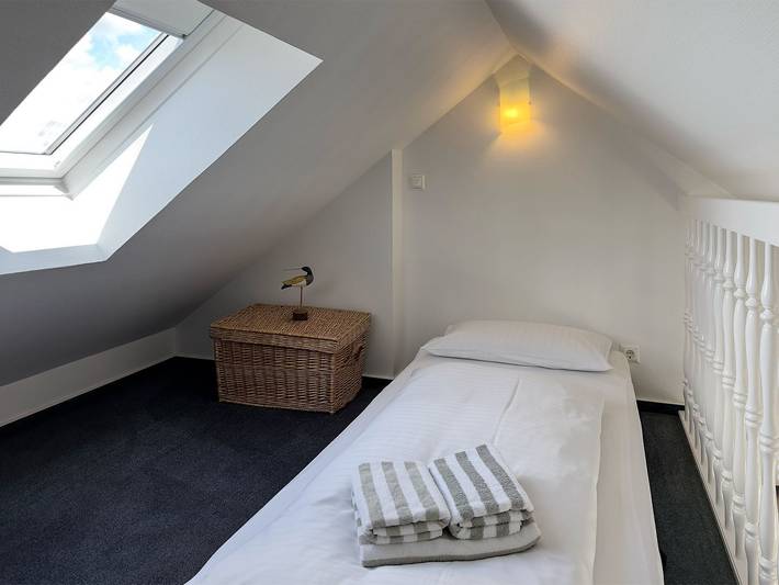 Ganze Wohnung, Ferienwohnung Südspitze 10 mit Meerblick in Wittdün – nur 100 m bis zum Strand in Nordfriesische Inseln (Schleswig-Holstein) (Schleswig-Holstein), Wittdün