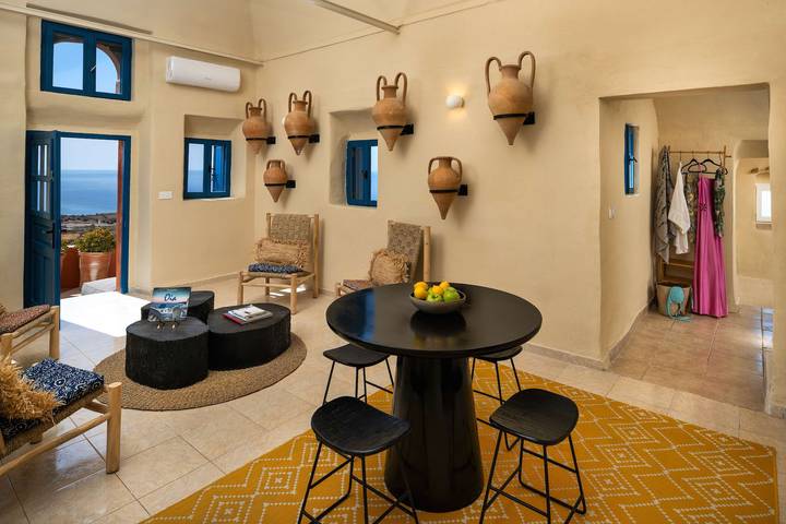 Ferienhaus für 4 Personen mit Garten in Akrotiri, Santorin