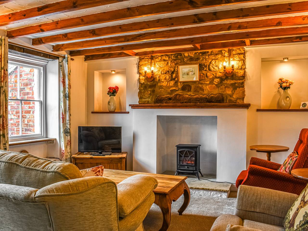 Rose Cottage in Sandsend, North York Moors