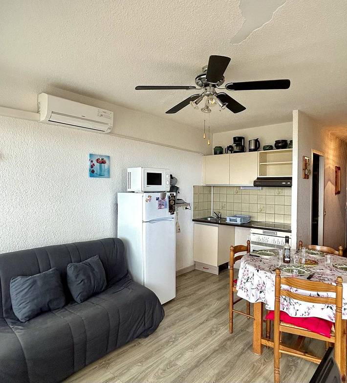 Gîte pour 4 personnes, avec balcon/terrasse dans Plage du Village (Le Barcares) - 2