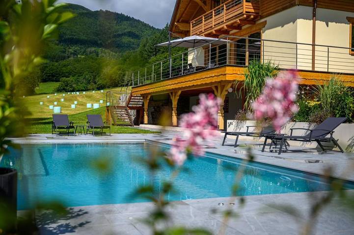 Villa pour 10 personnes, avec jardin ainsi que vue et piscine en Alsace - 2