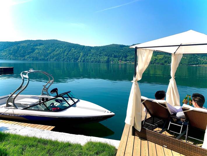 Hôtel pour 2 personnes, avec vue sur le lac et balcon