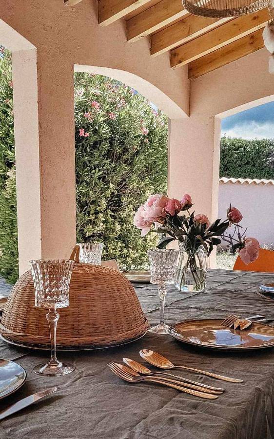 Maison de vacances pour 6 personnes, avec Terrasse et Jardin ainsi que Piscine et Vue à Villelongue-dels-Monts