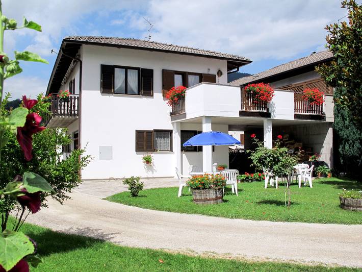 Vakantiewoning voor 4 personen, met Terras en Tuin in Meer van Caldonazzo
