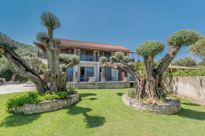 Appartement voor 4 personen, met uitzicht en tuin in Laganas