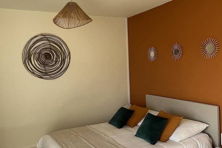 Appartement de vacances pour 2 personnes, avec jardin et piscine