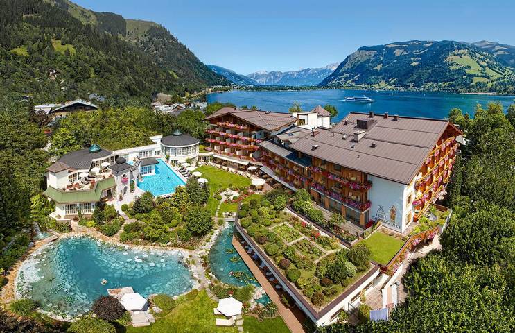Hotel für 3 Personen, mit Balkon und Terrasse sowie Whirlpool und Garten in Zell am See