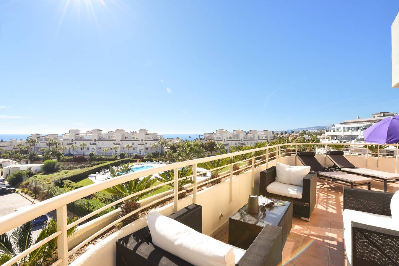 Holiday Rental for 2 People in Urbanización Playa Marina, Mijas