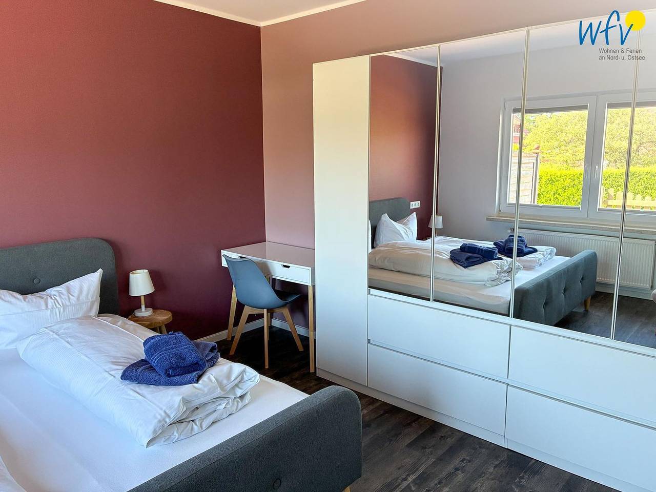 Geheel appartement, Komfortable Ferienwohnung Nordstrand im Haus Seemöwe mit Terrasse auf Borkum in Borkum