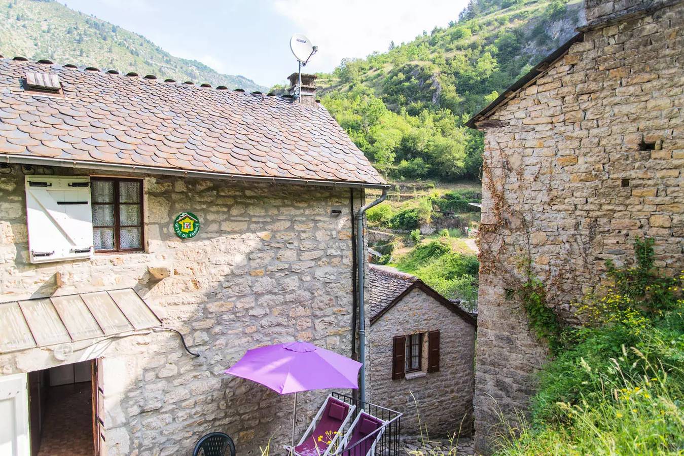 Gite de France 5 personas in Gorges du Tarn Causses, Cevenas