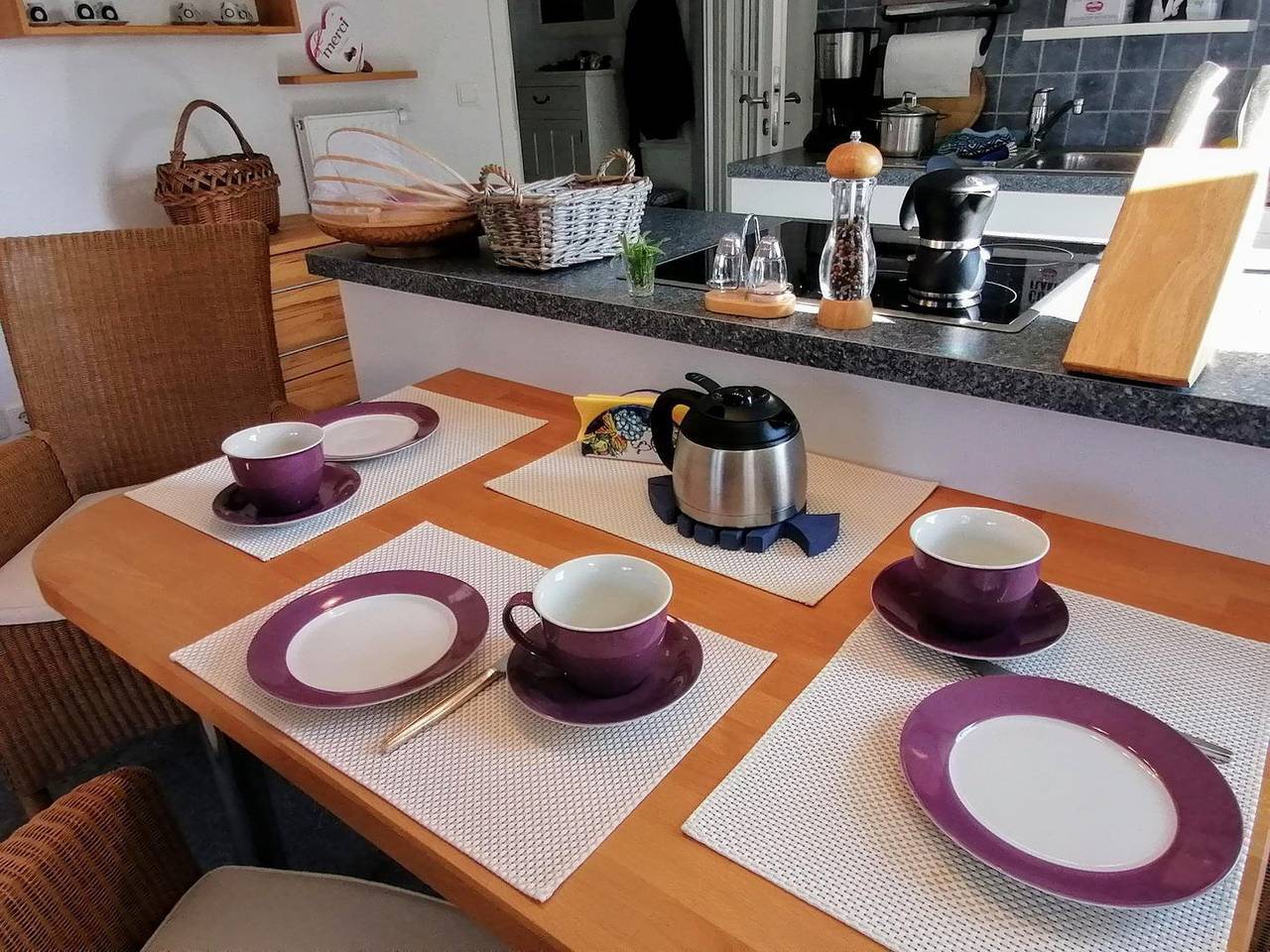 Apartamento entero, Sonnige Wohnung mit Süd-Balkon und Strandkorb in Graal-Müritz, Rostock y sus alrededores
