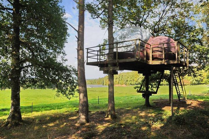 Glamping voor 2 personen, met terras in Provincie Luxemburg