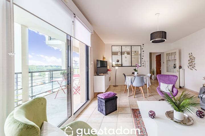 Appartement de vacances pour 3 personnes, avec Balcon et Terrasse à Angers