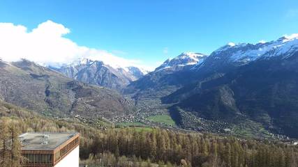 Gîte pour 4 personnes, avec vue à Puy-Saint-Vincent