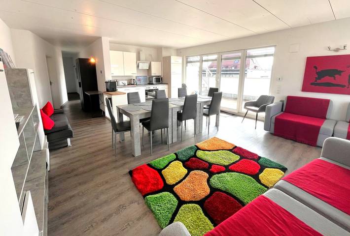 Ferienwohnung für 9 Personen, mit Terrasse und Ausblick in Friedrichshafen - 3