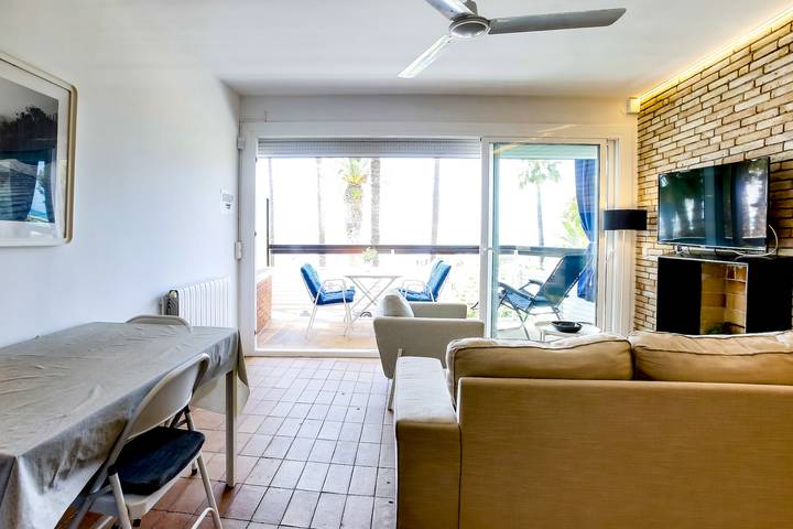 Vakantieappartement voor 4 personen, met uitzicht en uitzicht op zee, met huisdier in Sitges