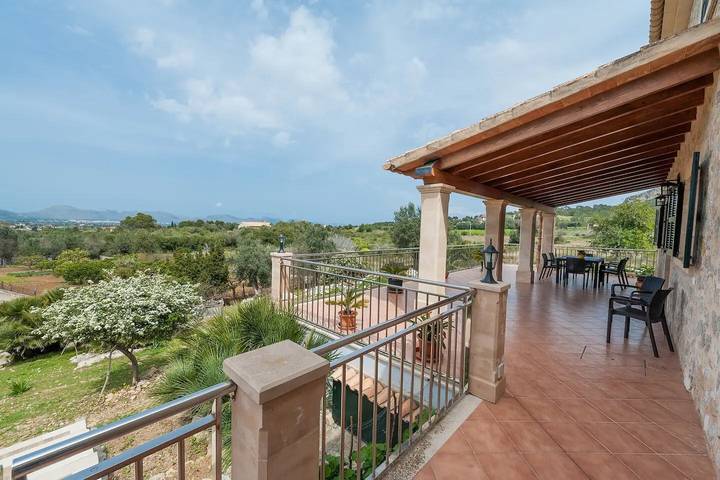 Finca "Villa Ca na Siona" in a Rural Idyll and Near the Beach in Alcúdia, North Majorca