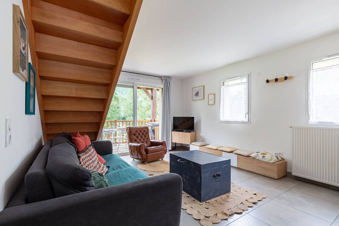 Ganze Ferienwohnung, Appartement Duplex 11 personnes 50m Télecabine in Loudenvielle, Französische Pyrenäen