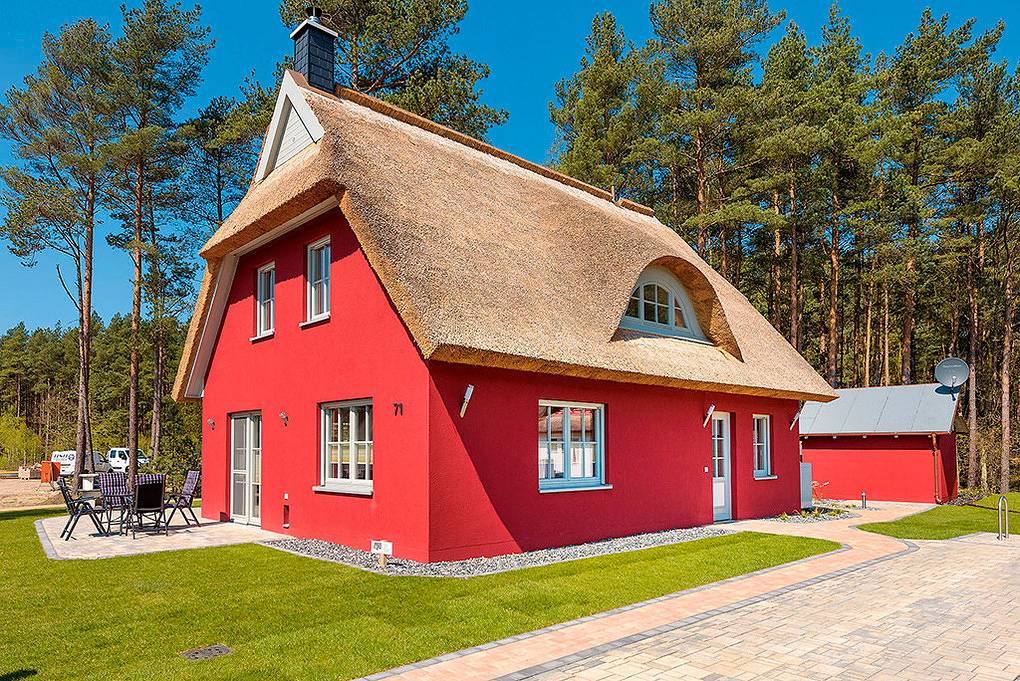 Maison de vacances pour 8 personnes avec terrasse in Ostseebad Glowe, Glowe