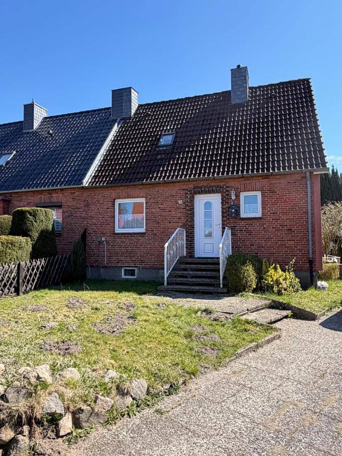 Ferienwohnung für 2 Personen, mit Terrasse und Garten sowie Ausblick in Rendsburg